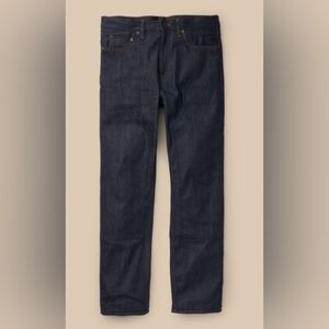NWT Filson Bullbuck Double Front Jeans Raw Indigo Men's Size 28 x 33 Made in USA